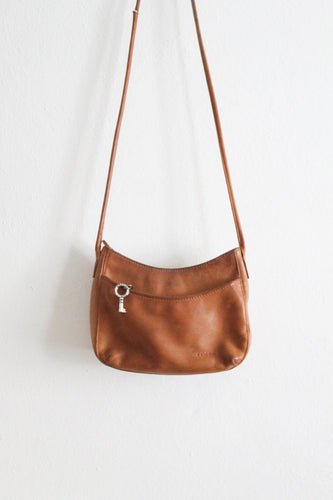 honey leather shoulder bag