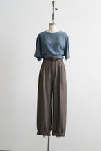 blue willow silk tee (xl)