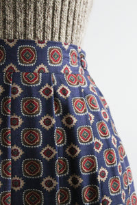foulard midi skirt
