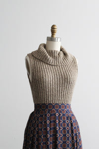 oat knit turtleneck