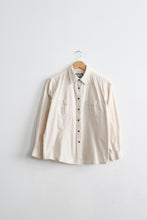 bone cotton button up (m)