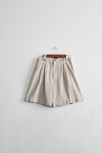 oat linen shorts (s/m)