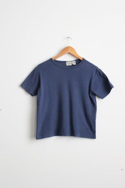 slate blue classic tee