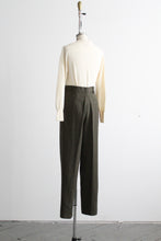 eggshell cashmere button up