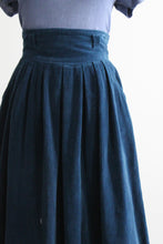 cosmos corduroy midi skirt