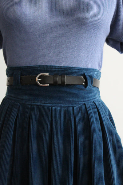 dramatist leather belt