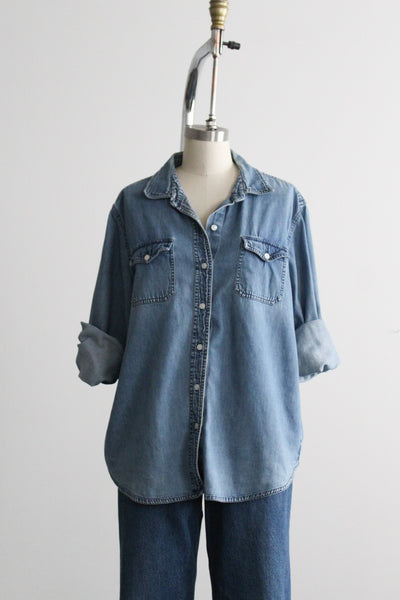 homestead denim work shirt