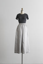 moonglow silk & linen maxi skirt