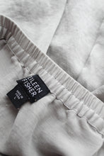 moonglow silk & linen maxi skirt