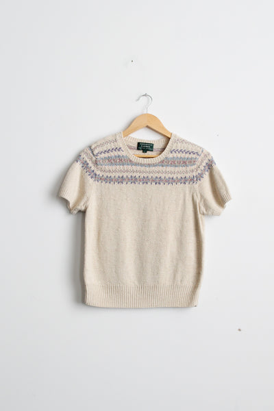 homestead cotton knit tee (m/l)