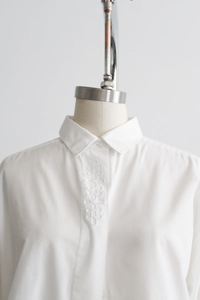 salt filigree button up (l)