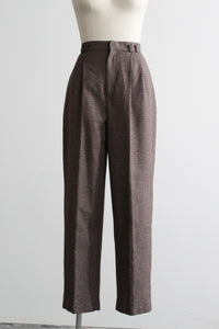 oxford high rise trousers