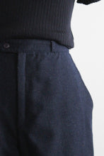 night sky wool trousers