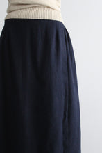 nightingale linen wrap skirt
