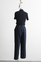 night sky wool trousers