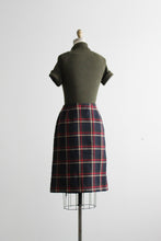 oxford wool wrap skirt