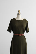 vintage braided leather belt