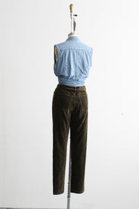 olivebranch corduroy trousers