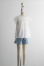 sunbleached denim shorts