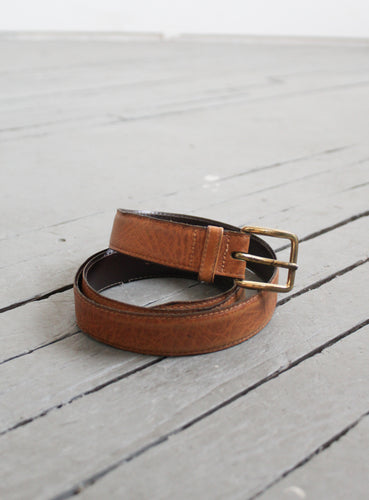 honeycomb leather belt