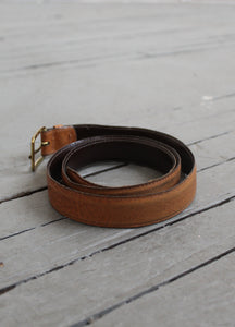 honeycomb leather belt