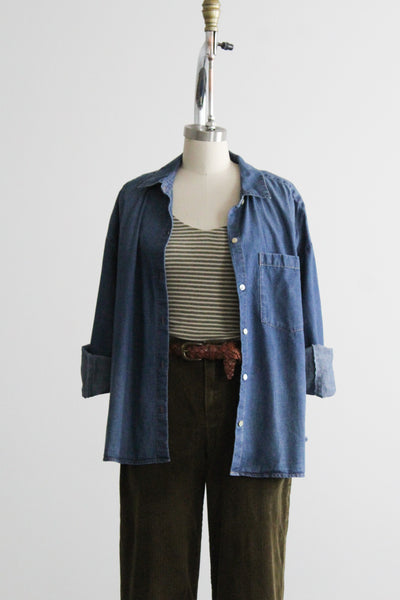 bay view denim work shirt