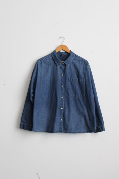 bay view denim work shirt