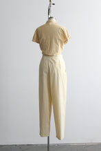 marigold tie-front button up