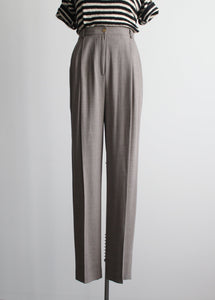 soft high waisted trousers