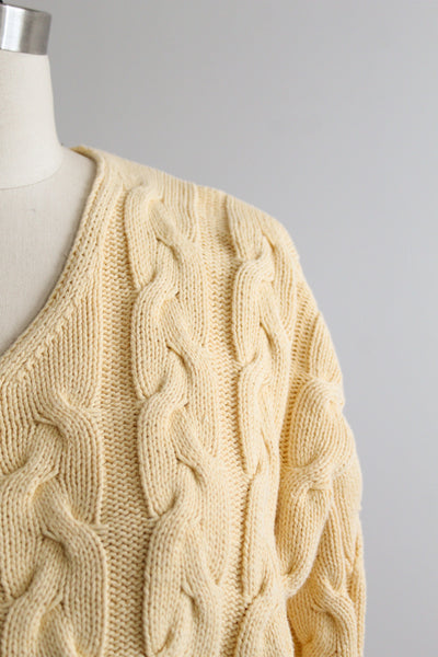 butter cotton sweater