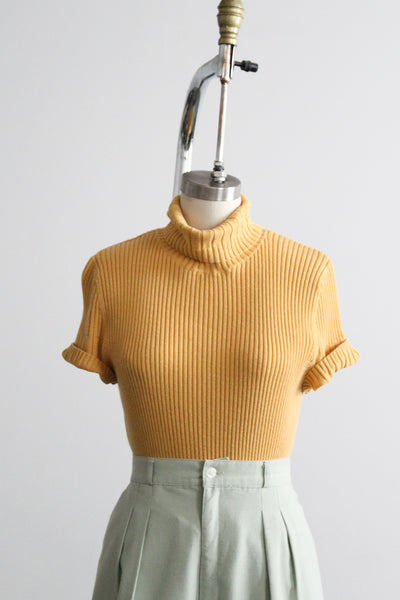 daffodil turtleneck
