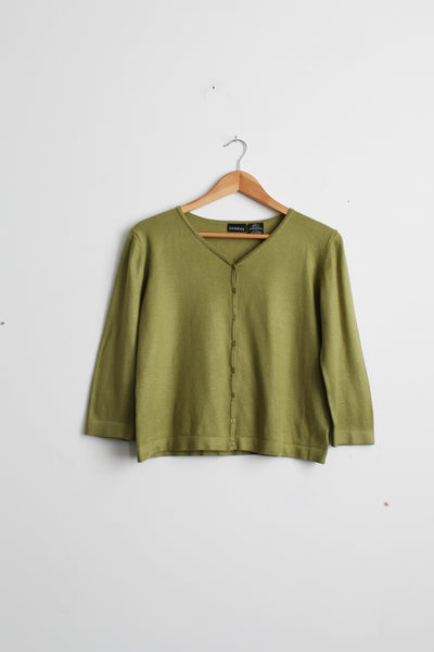 meadow knit button up