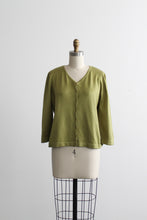 meadow knit button up