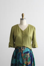 meadow knit button up