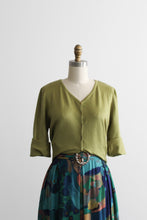 meadow knit button up