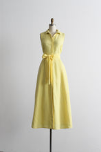 butter linen dress