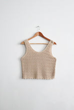 crochet crop top (s/m)