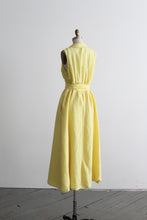 butter linen dress