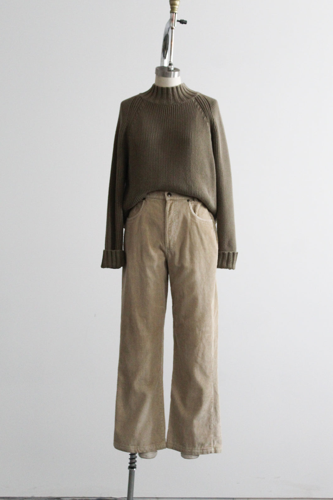 wheat wide-wale corduroys