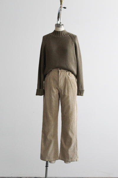 wheat wide-wale corduroys