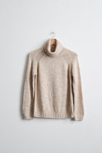 wheat cotton turtleneck