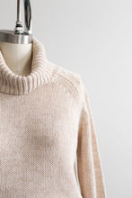 wheat cotton turtleneck