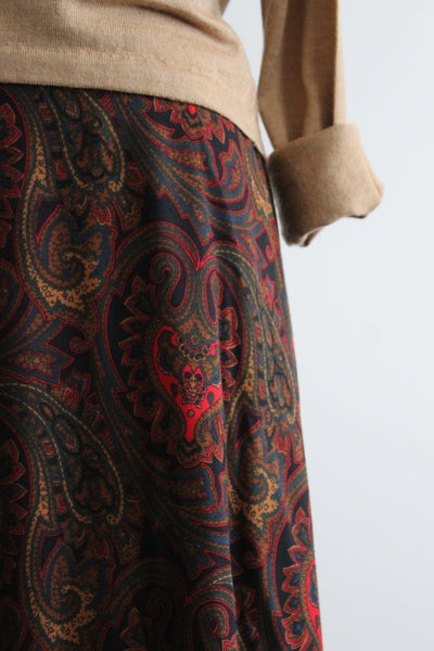 harvest moon midi skirt