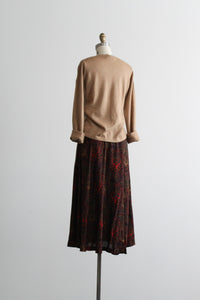 harvest moon midi skirt