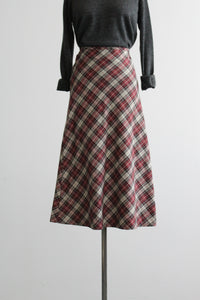 foxfire plaid skirt