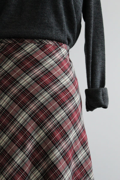 foxfire plaid skirt