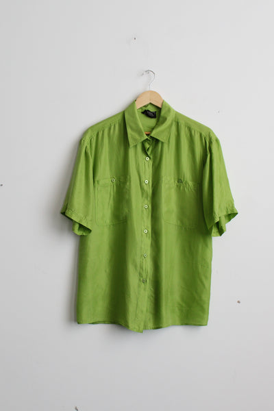 meadow silk button up