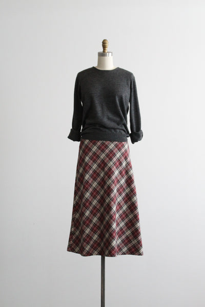 foxfire plaid skirt