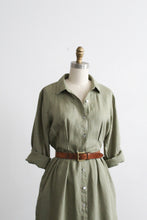 sageleaf linen dress (m)