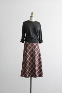 foxfire plaid skirt